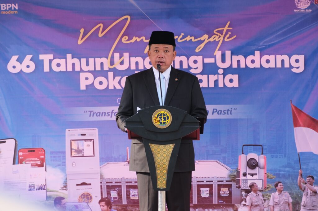 66 Tahun Peringatan UUPA, Kementerian ATR/BPN Akselerasi Sejumlah Program Strategis di Bidang Pertanahan dan Tata Ruang