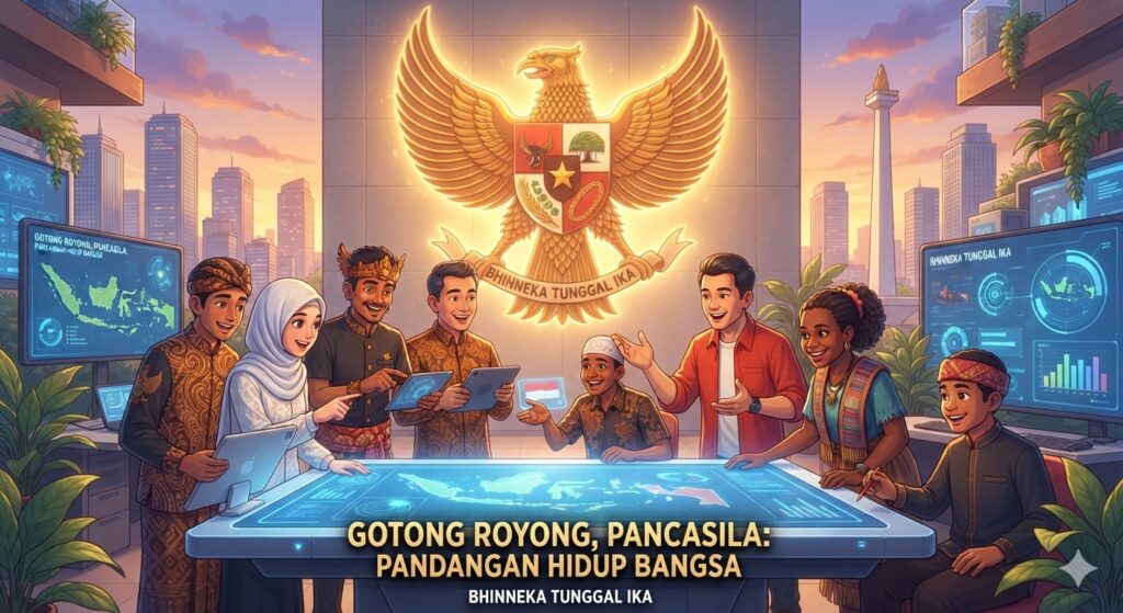 Pancasila sebagai Kepribadian dan Pandangan Hidup