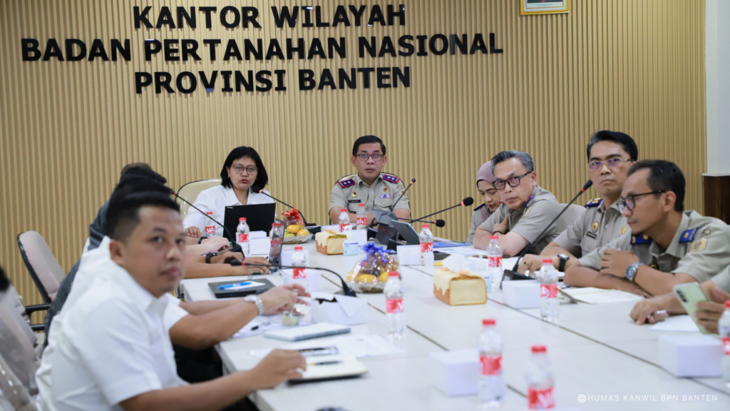 Sertifikasi BMN di Banten Dikebut, BPN Banten Identifikasi Berbagai Kendala